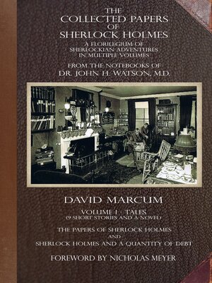 cover image of The Collected Papers of Sherlock Holmes, Volume 1